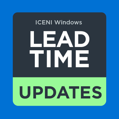 Updated lead time across multiple product ranges