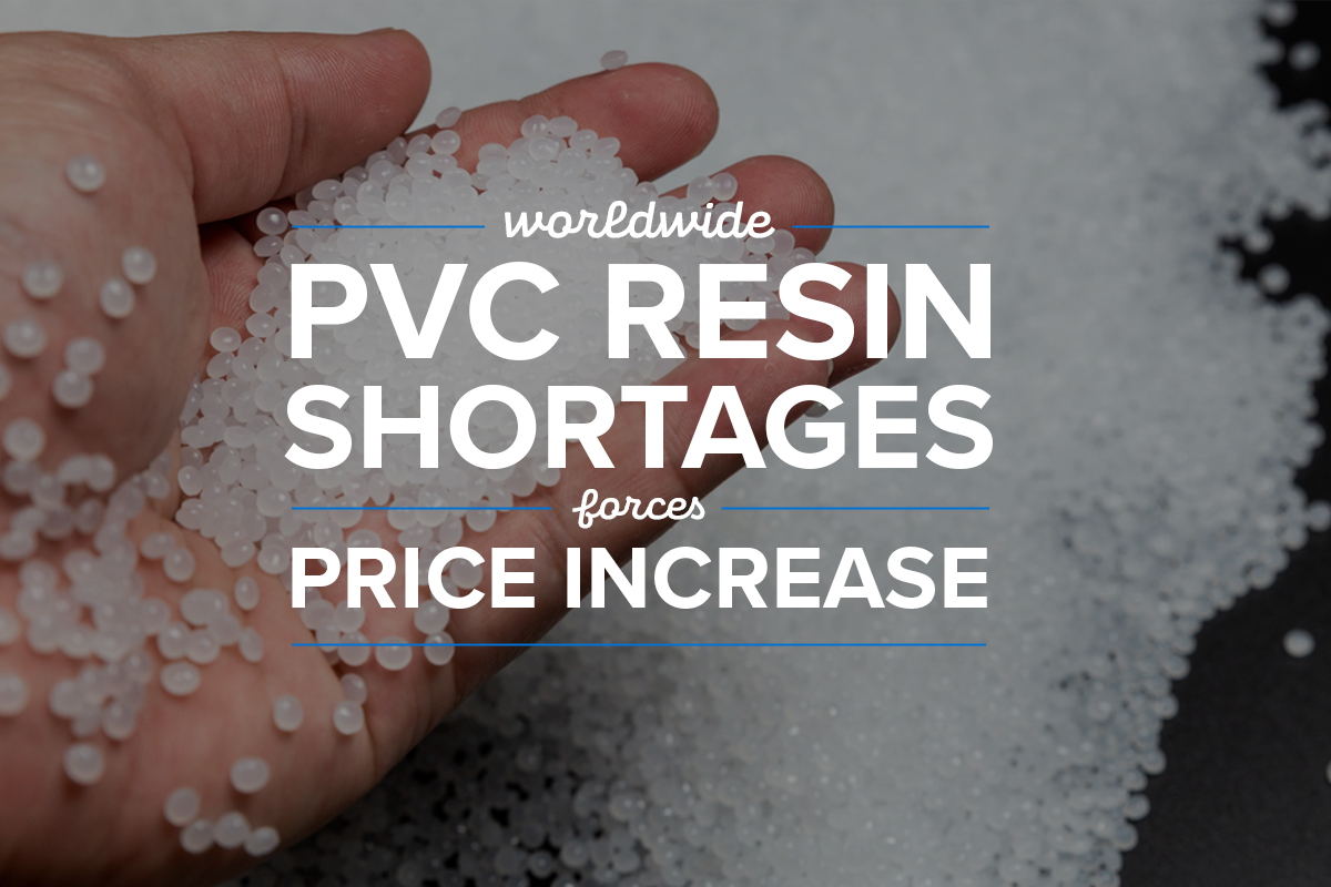 Worldwide resin shortage forces price increases